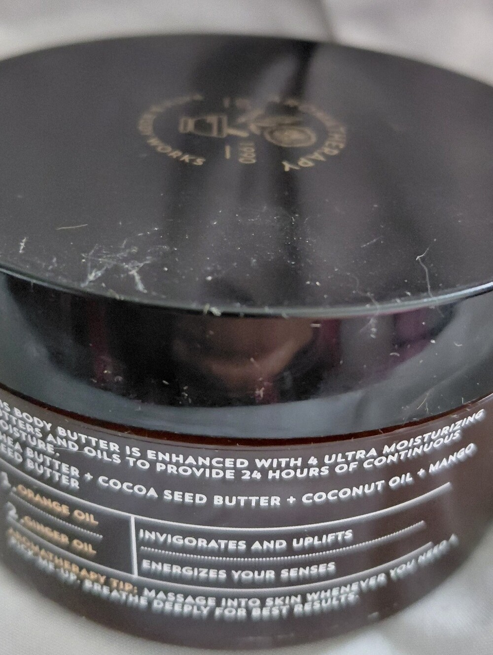 Aromatherapy Energy Orange + Ginger Moisture Butter - Picture 2 of 2